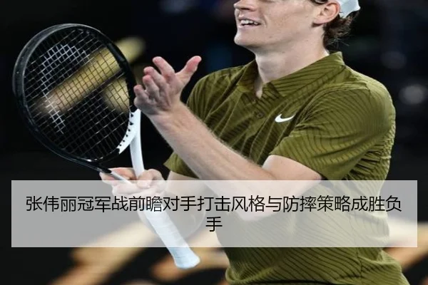 张伟丽冠军战前瞻对手打击风格与防摔策略成胜负手
